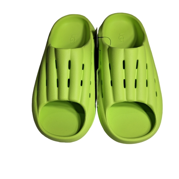UGG Australia W Foamo Slip On Lime Green Size 8 - Picture 15 of 16